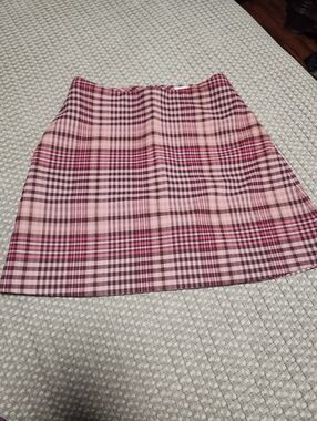 Wilfred Skirts Aritzia Wilfred Ren Pink Plaid Skirt| Poshmark Size 4